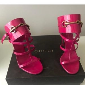 Gucci Ursula Pink Heels